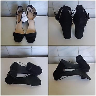 patike mk zenske: Pimkie ženske sandale – crne - Materijal: kvalitetan eko velur - — 3