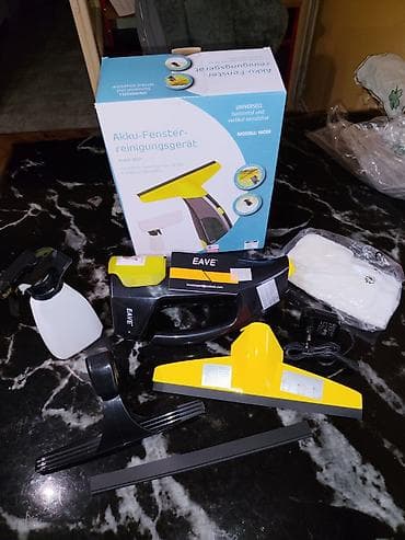 idea kuvalo za vodu: Električni uređaj za čišćenje i usisavanje vode sa staklenih površina — 2