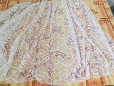 draperi za deciju sobu: Tanke i mrežaste zavese, bоја - Bela — 3