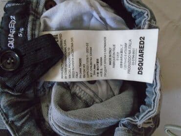 sator za plazu pop up: Fansy original Dsquared2 farmerke za dečake, za uzrast od 5-6 godina — 3