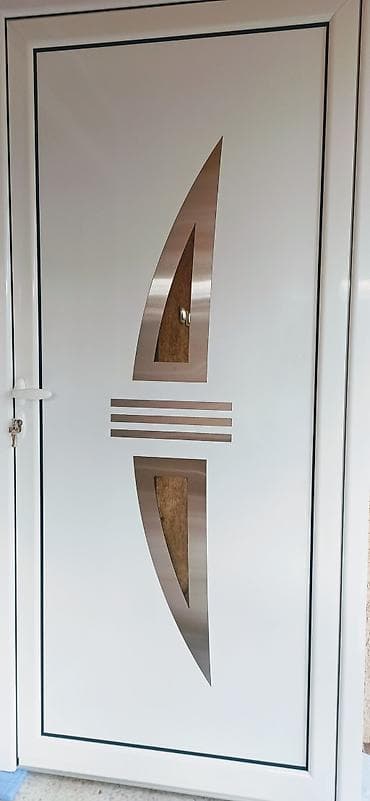 most ormari ikea: Aluminijumska termo vrata, bela boja sa alu panelom. Iznutra se — 1