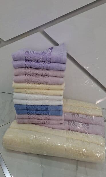 Vaze i saksije: Set peškira, Cvetni, bоја - Šareno — 1