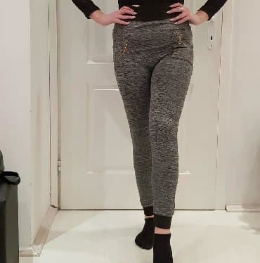 M (EU 38), Cotton, color - Grey