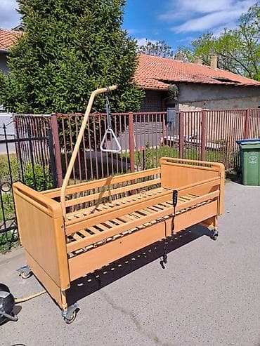 trakice za merenje secera u krvi: Električni bolnički/ležeći krevet sa uzglavljem i nožnim delom na — 4