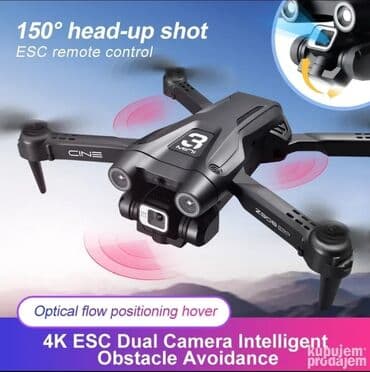 Dronovi: Dron Z908 sa dve kamere 4k i senzor za izbegavanje Cena 6990din - — 8