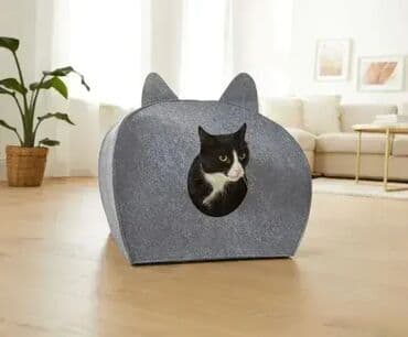 Domaće životinje: *** AKCIJA *** #2452 Krevet Šator Kućica za mačke ZOOFARI; **Potpuno — 2