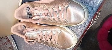 versace papuce zenske: Puma ženske patike – model sa sjajnim metalik završetkom (rose — 2