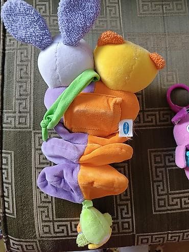 aksa ogradica za krevetac: Playgro viseća igračka za kolica/krevetac – plišana gusenica sa — 3