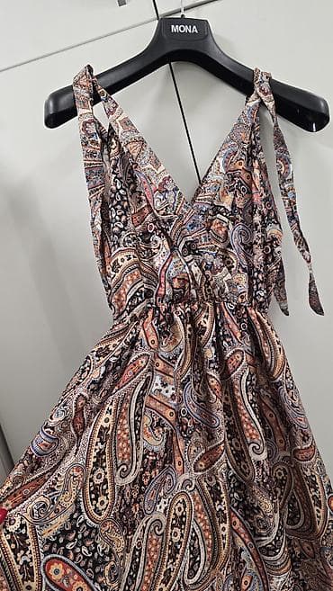 Men's Clothing: Duga letnja haljina sa paisley printom - Brend: MONA (vešalica na — 2