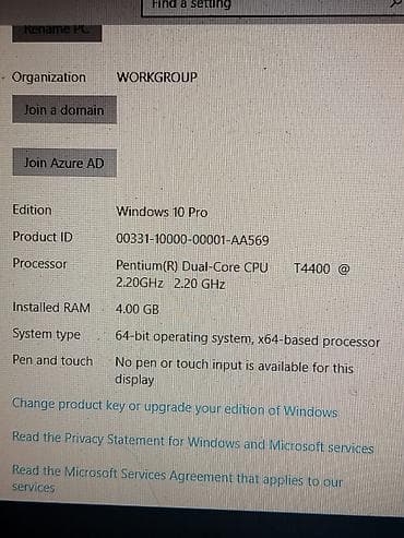 laptop packard bell: HP Pavilion 15 Notebook PC Ispravan,baterija ne drzi Procesor — 8