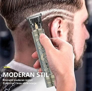 daljinski za klimu: Nov trimer za kosu i bradu. Ima USB punjač za punjivu bateriju i — 2