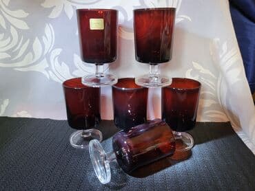 swarovski case za vino cena: Case nove za vino Luminarc francuske iz 80ih. Case bez ostecenja,sve — 1