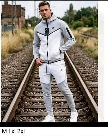 mona muski dzemperi: Trenerka Nike, bоја - Crna — 3