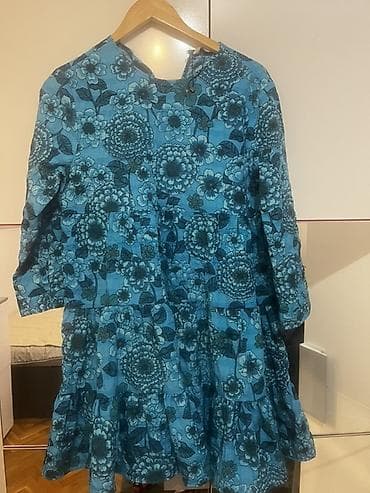 suknje duge: ZARA haljina – cvetni print - Model: ženska haljina A-kroja sa — 2