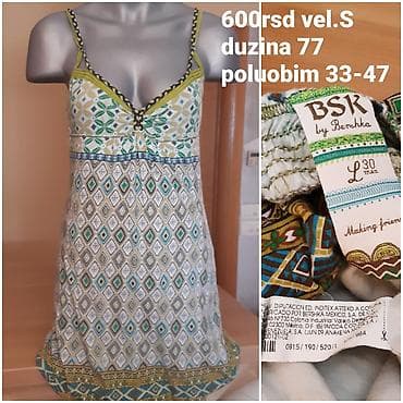 Skafanderi: BSK by Bershka haljina na bretele - Veličina: S - Dužina: 77 cm - — 2