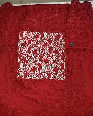 Haljine: Haljina “Luna” – model Dalija - Elegantna čipkana haljina u dubokoj — 7