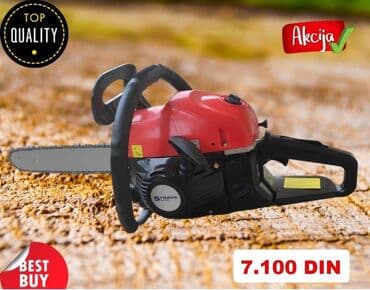 Motorna testera Straus - Motor: benzinski, dvotaktni - Dužina mača