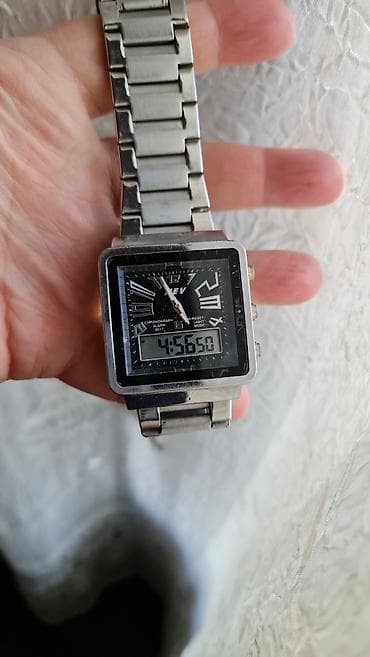 sat i narukvica set: Hibridni ručni sat (analogno + digitalno) – JEV 8077 - Kućište — 7