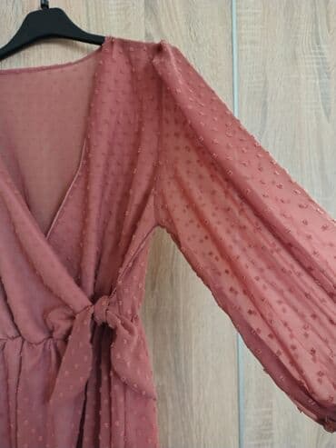 bajkerska jakna sa krznom: M (EU 38), color - Brown, Cocktail, Other sleeves — 3