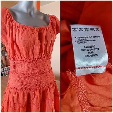 Skafanderi: Bela letnja haljina bez rukava - Kroj: A-linija, halter izrez sa uskim — 6