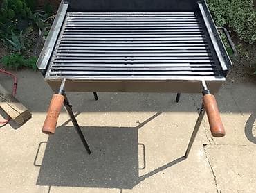 kofer alata: Veliki roštilj na točkićima sa rešetkom od čelika - Tip: roštilj na — 9