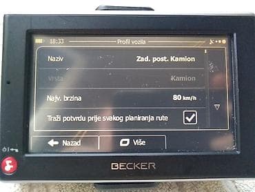 masazer za vrat cena: Becker -nove mape auto, kamion-kompletna gps becker 4,3 inča sa — 4