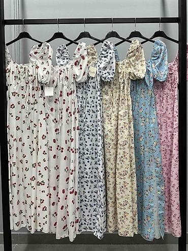 dika haljine: 🌸Romantična cvetna maxi haljina s puf rukavima
✅2500 din — 7