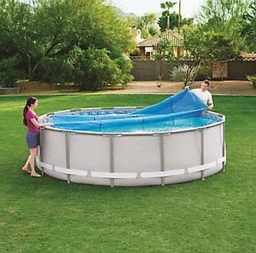 bazeni intex akcija: Intex Solar Pool Cover 4.57 m – Solarna prekrivka za okrugli bazen ✅ — 3