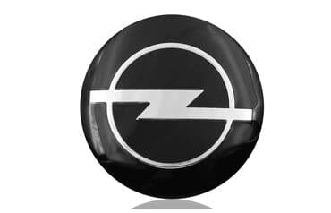 Vozila: OPEL-plastificirane nalepnice za felne-set od 4 komada BLACK OPEL - — 2