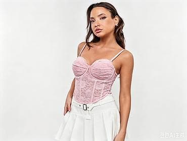 din 690: Čipkani korzet top –2100 din — 3