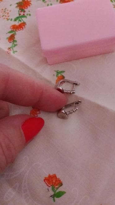 pandora ogrlice: Handmade, Set: Minđuše, Materijal: Srebro — 6