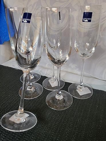 čaše za čaj: Case nove za vino,kristal Leonardo Nemacka iz 2000ih.god. Nemacke — 7