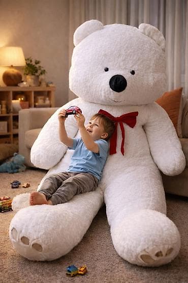 Plišani meda🐻 100€ Cena nije fiksna Meda je 2metra u visinu Nov