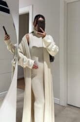 • Haljina+Kardigan || -Dostupan u 5 boja -Duzina haljine 130+ -