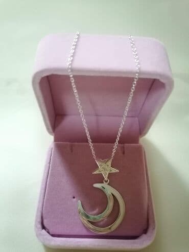 srebrna ogrlica sa krsticem: 800 — 5