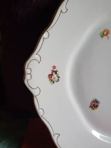 swarovski kristali cena: Tanjir Hollohaza iz 1949 do 1970.godine. madjarski porcelan za — 5