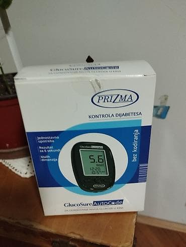 PRIZMA GlucoSure AutoCode – aparat za samokontrolu dijabetesa - Merač