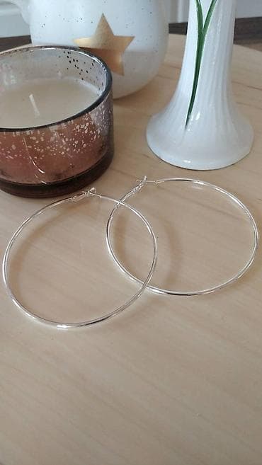 Watches: Hoop earrings, Material: Silver — 2