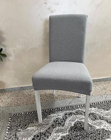 namestaj: Elastične navlake za stolice – bouclé tekstura - Materijal — 6