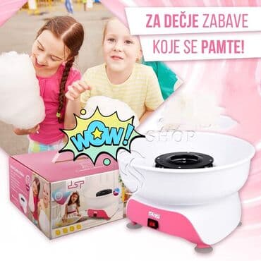 Aparat za šećernu vunu CENA 3890 DIN Zavrtite omiljeni šećerni ukus