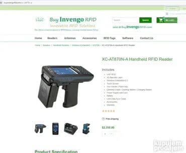elektricni ostrac nozeva cena: *** AKCIJA *** #1688 Ručni RFID čitač AT870N **Korišteno u EKSTRA — 8