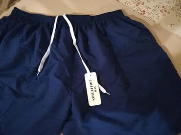 pantalone za punije: Šorc, 7XL (EU 66), bоја - Tamnoplava, Poliester — 4