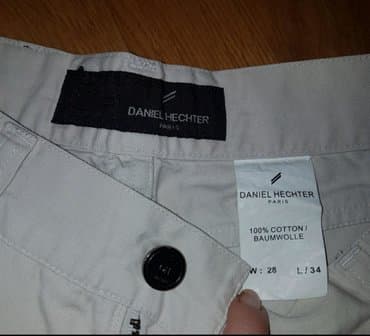 trikotazne pantalone: DANIEL HECHTER Muske pantalone, model farmerki, bež boje. Firma Daniel — 2