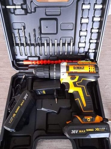 set alata u koferu: Rasprodaja aku šrafilica/bušilica 36v 5500din veoma profesionalna i — 1