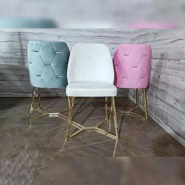 Donji delovi trenerke: Barske/dining stolice sa zlatnim metalnim nogama i mekanim — 8