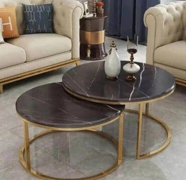 Klub sto 2u1 10000din Veći sto je 70x45, Manji sto je 50x38. Na