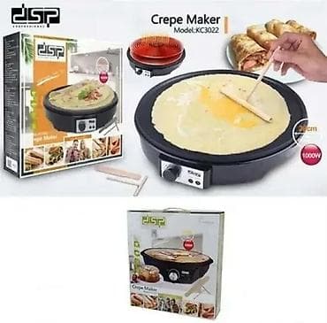 ps4 slim: DSP Crepe Maker KC3022 – električna ploča za palačinke - Snaga: 1000 — 1