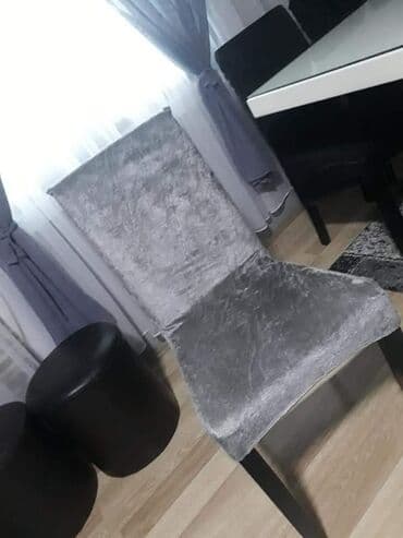 rotirajuca cetka za pranje tepiha: Rastegljive navlake za stolice plišane jednobojne CENA SETA 2400 din ( — 11