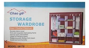 svecane suknjice i haljine za devojcice: PLATNENI gardarober/veliki Cena 4500 din Praktični platneni ormar u — 2