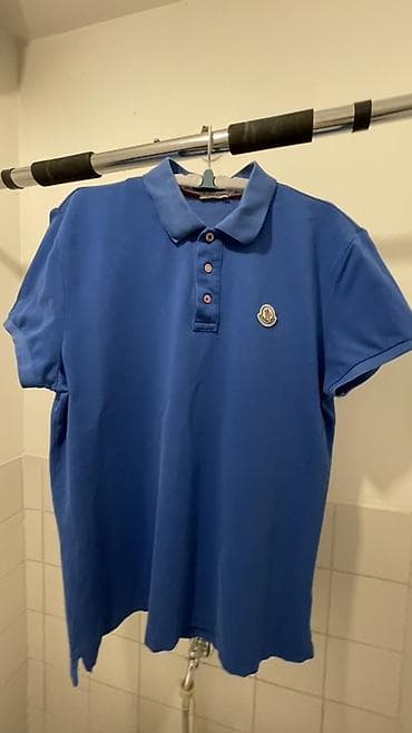 Men's T-shirt Moncler, bоја - Tamnoplava
